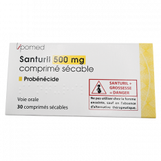 Пробенецид Сантурил 500 мг №30