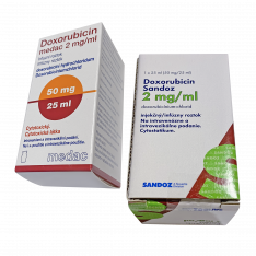Доксорубицин 2мг/мл 25мл (50мг)
