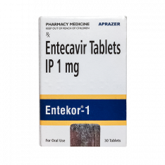 Энтекавир :: Энтекор (Entekor) :: аналог Бараклюд табл. 1мг №30