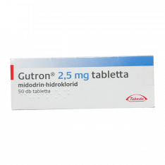 Гутрон (Gutron, Мидодрин) 2,5 мг таблетки 50 шт.