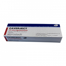 Каверджект лиоф. для внутрикаверз. введения 10мкг №1