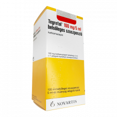 Тегретол Карбамазепин сироп (раствор для приема внутрь) 2% (20мг/мл) 100мл