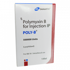 Полимиксин В :: Сабвиксин аналог :: Poly-B 500000 МЕ (50мг) фл. №1