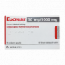 Эукреас (Eucreas) 50мг+1000мг таблетки №60