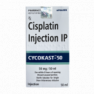 Цисплатин Cycokast 1мг/мл конц. для р-ра для инф. фл. 50мл (50мг)